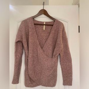 Pink Aritzia Babaton sweater